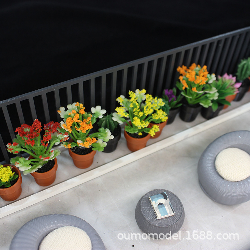 Echeveria Succulent - Tanaman Simulasi Mini Model Bunga Sukulen