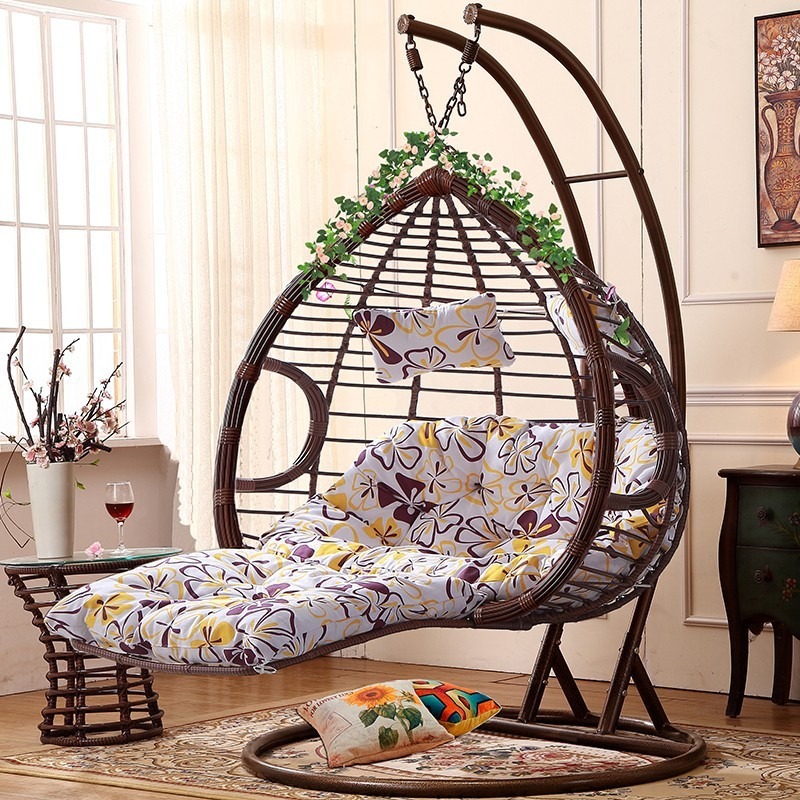 Spider Plant Hanging - Kursi gantung rotan, tempat tidur gantung