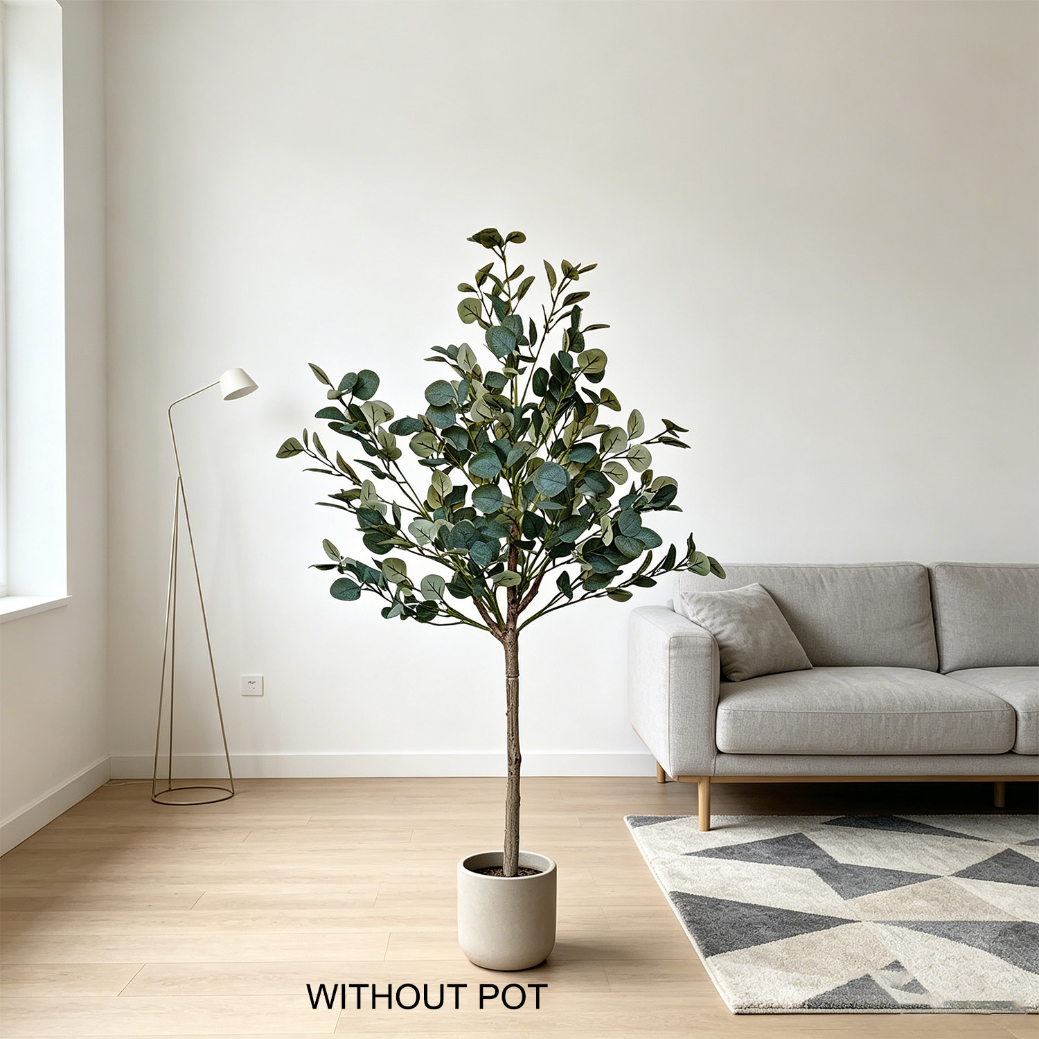 Tanaman Eucalyptus Buatan 140c - Ficus Lyrata Tree ulasan dan harga